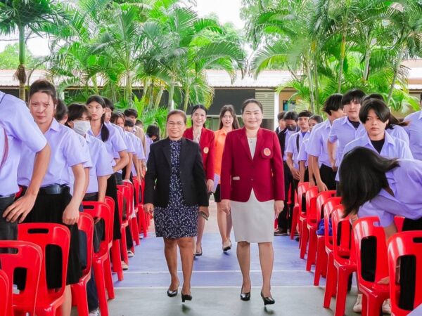 บรรยากาศการตรวจเยี่ยมนักเรียน ประจำปีการศึกษา 2568 โดยคณะกรรมการจากสำนักงานอาชีวศึกษาจังหวัดนครพนม